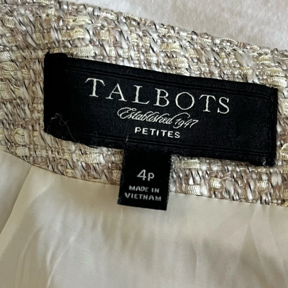 Talbots Tweed Pencil Skirt